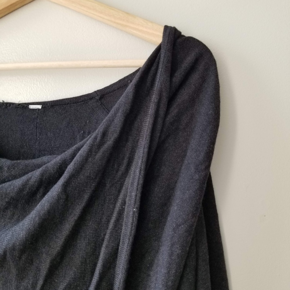 Lululemon Knit Wrap Sweater Black - Picture 3 of 6